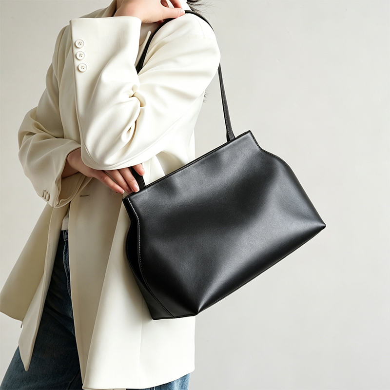 Women Bags For Office Use - حقيبة يد نسائية بسيطة من جلد
