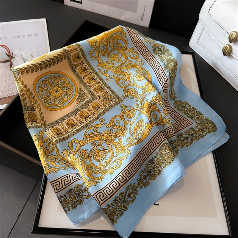 Women Bags Trend 2025 - 2025 موضة جديدة 70X70cmPrinted المرأة وشاح