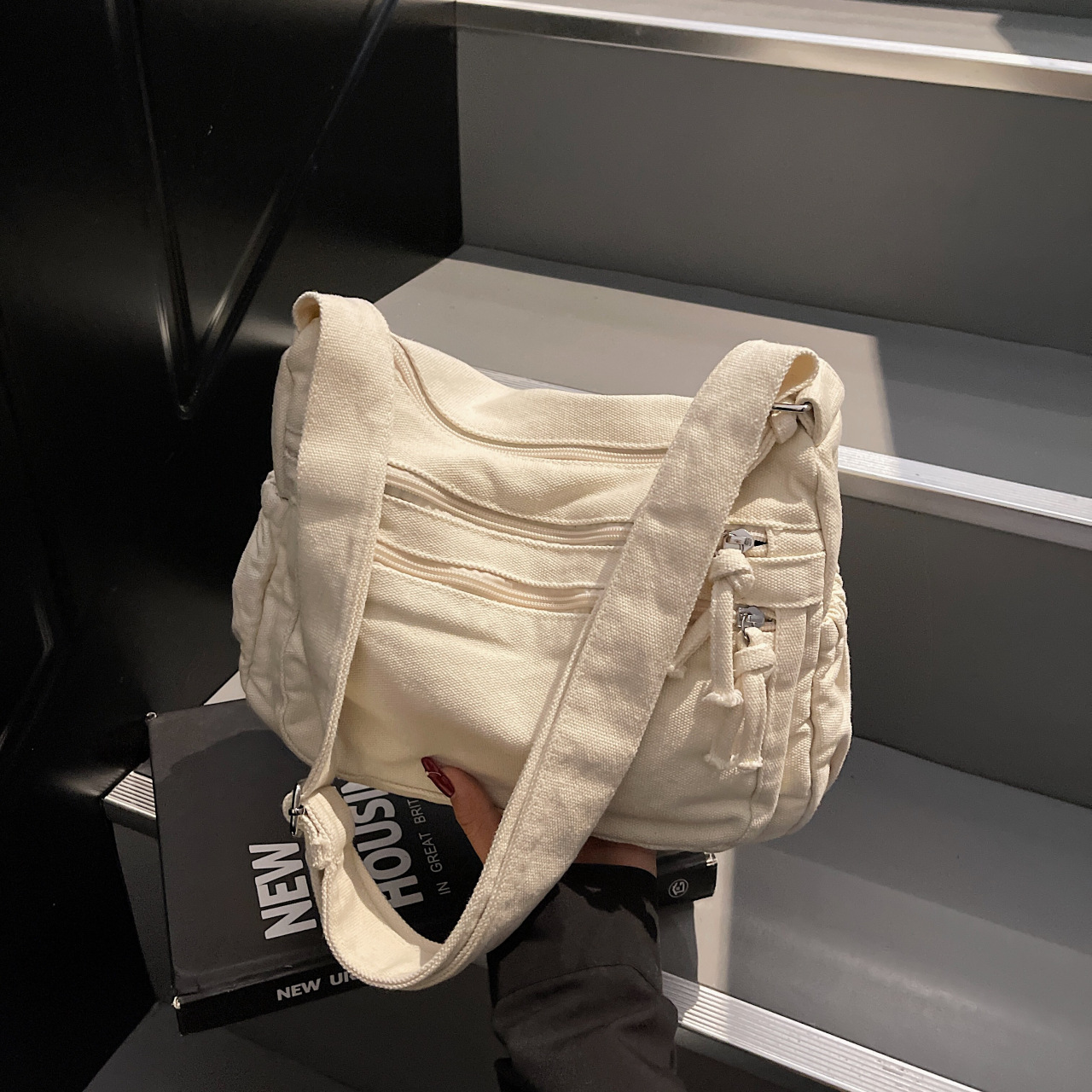 Women'S Kipling Bags - حقيبة قماشية بسيطة وعصرية جديدة على