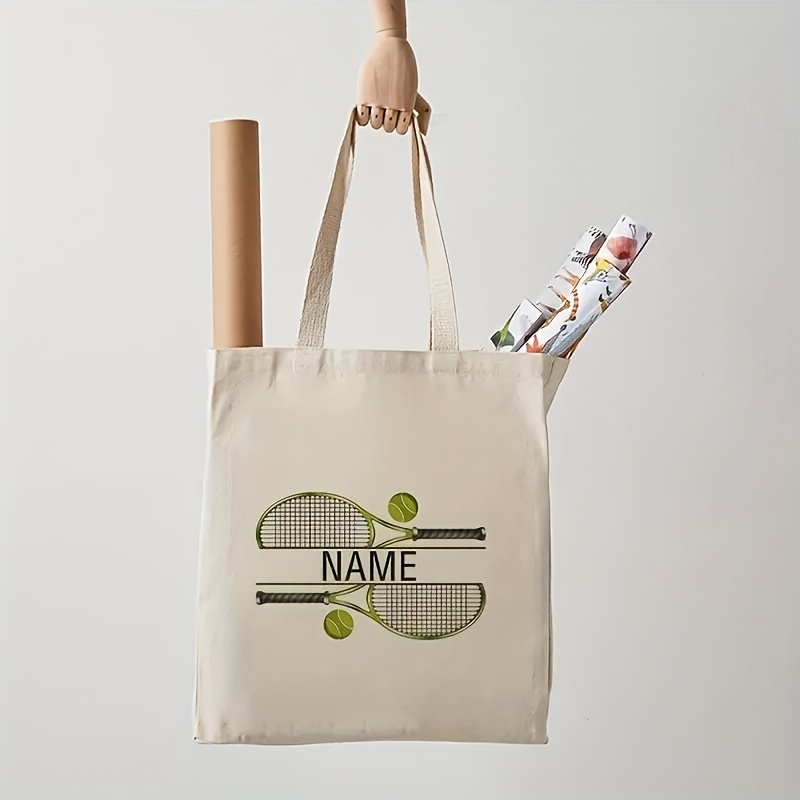Women Bags Coach - حقيبة تنس مخصصة مع اسم ونص