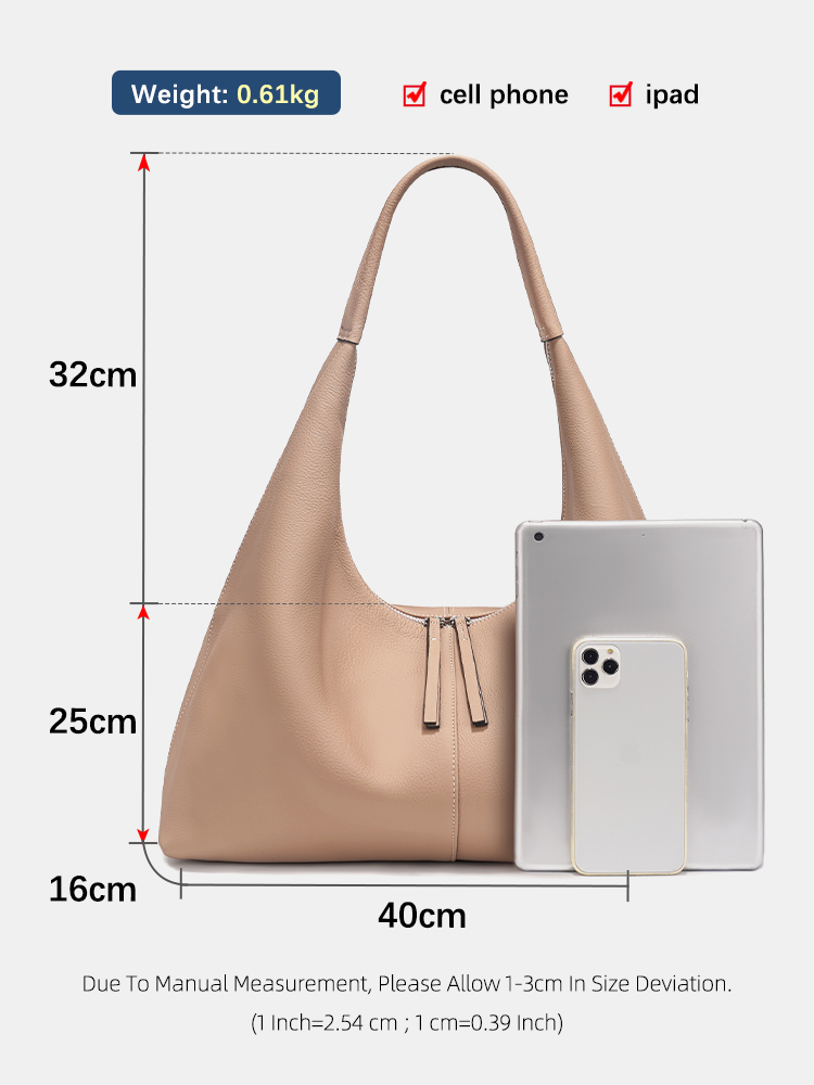 حقيبة هوبو نسائية من الجلد الط - مراجعة Women Bags For Work وسعره