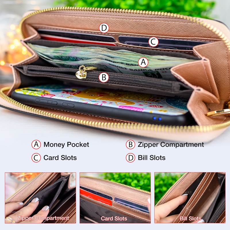 FOXER المرأة انقسام محفظة جلدي - مراجعة Women Bags Coach وسعره
