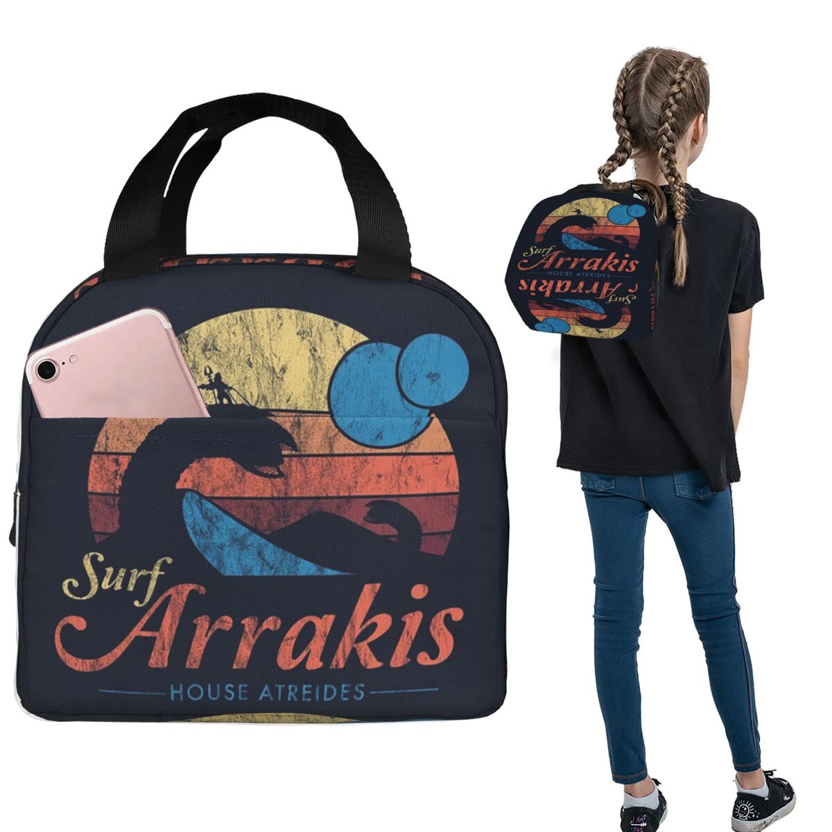 حقيبة غداء معزولة من فيزيت أرا - مراجعة Women Bags Dune وسعره