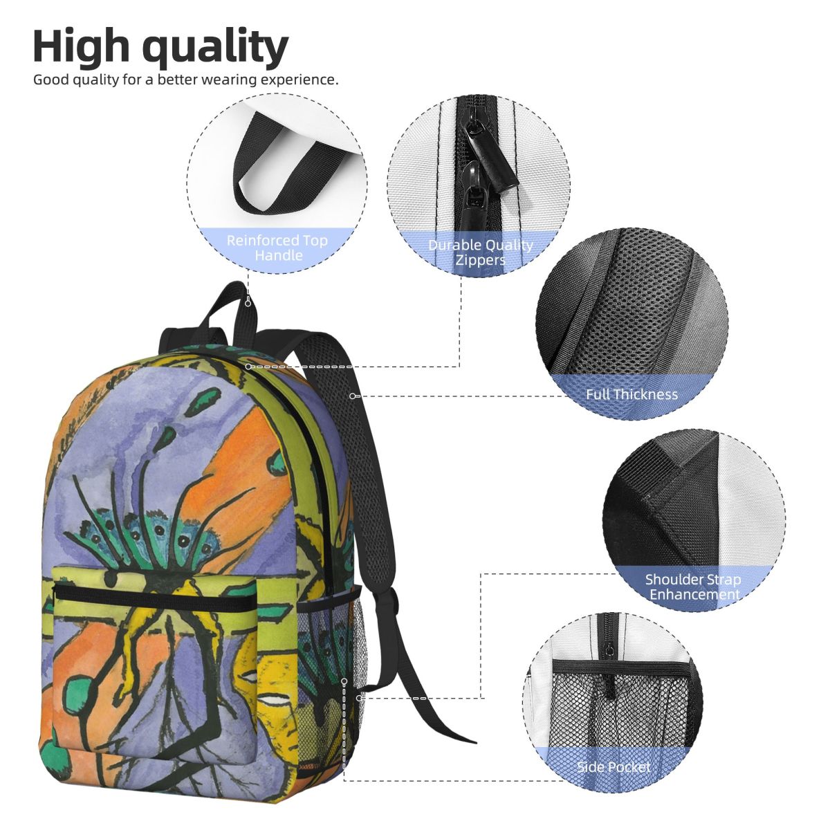 حقيبة ظهر Dreaming Of Peacock  - مراجعة Women'S Bags Ego وسعره