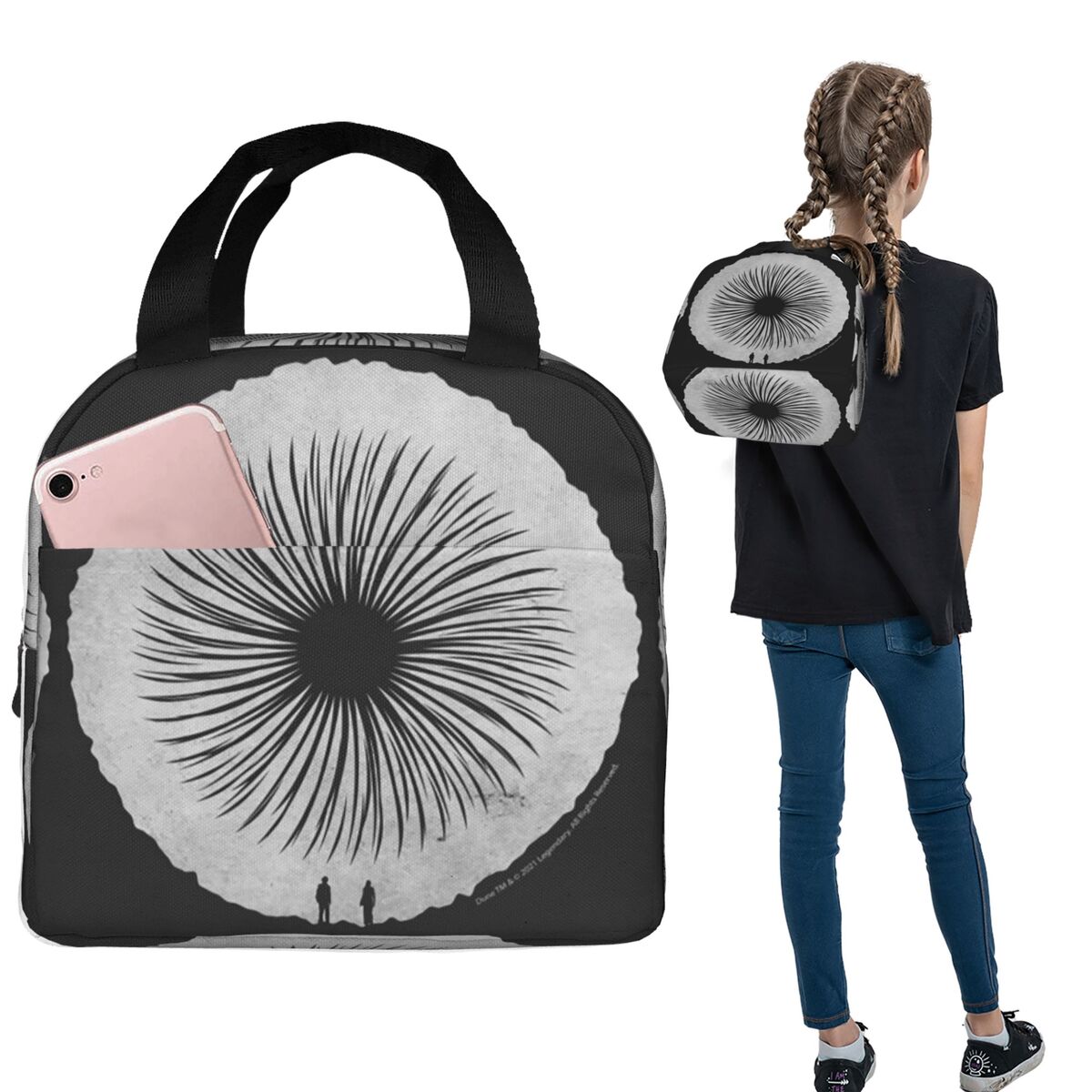 حقيبة غداء معزولة على شكل دين  - مراجعة Women Bags Dune وسعره