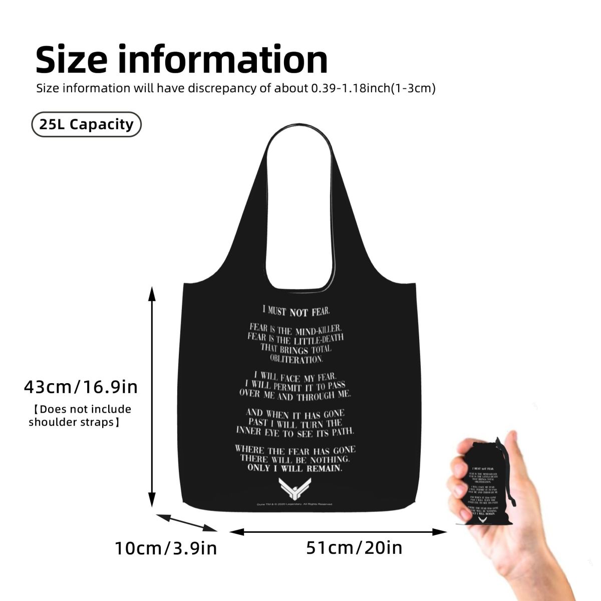 حقيبة تسوق قماشية كبيرة السعة  - مراجعة Women Bags Dune وسعره