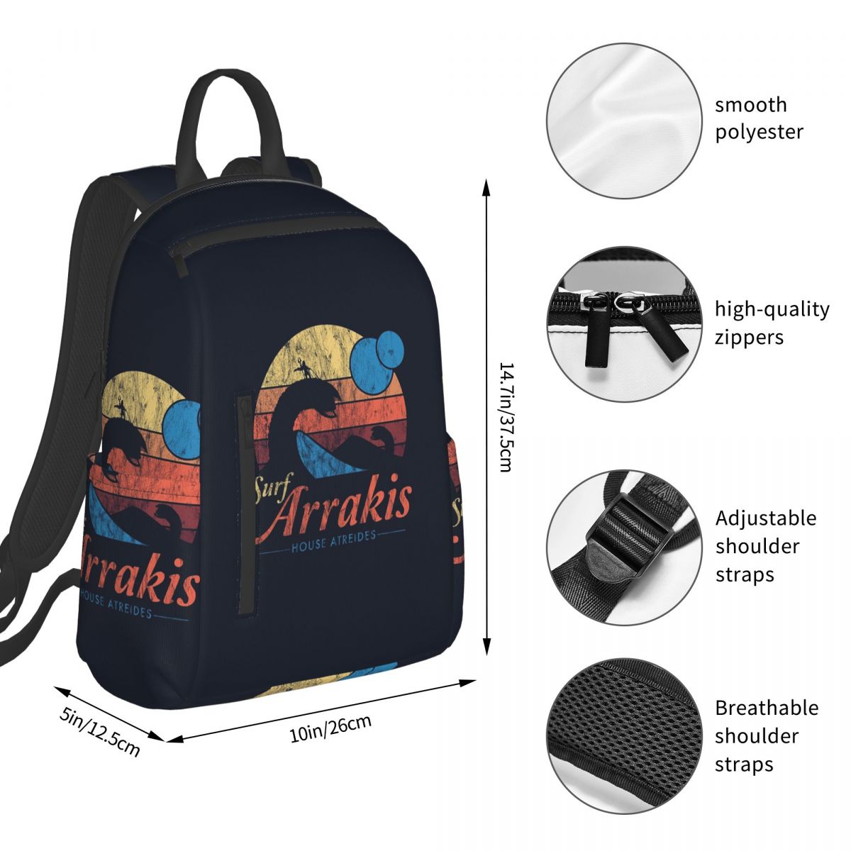 حقيبة ظهر Visit Arrakis Distre - مراجعة Women Bags Dune وسعره