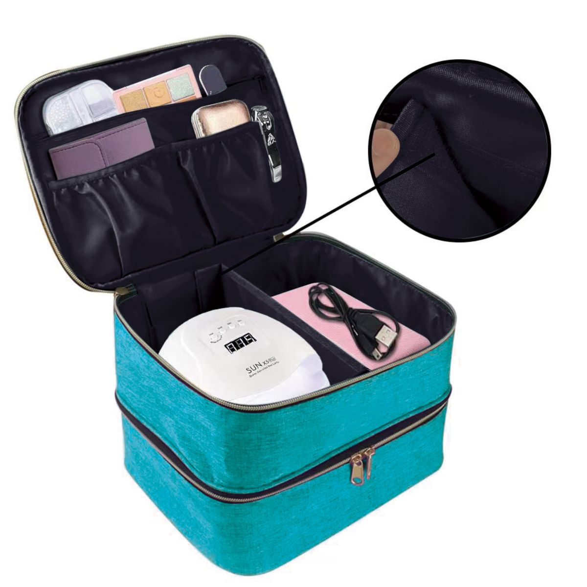 حقيبة حمل لتنظيم طلاء الأظافر  - مراجعة Women Handheld Bags وسعره