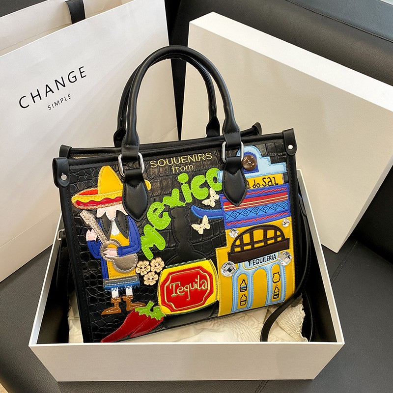حقائب نسائية بتصميم مرقع بسحاب - مراجعة Women Bags Designer Sale وسعره