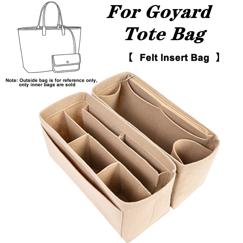 منظم داخلي من اللباد لحقيبة يد - مراجعة Women Bags Goyard وسعره