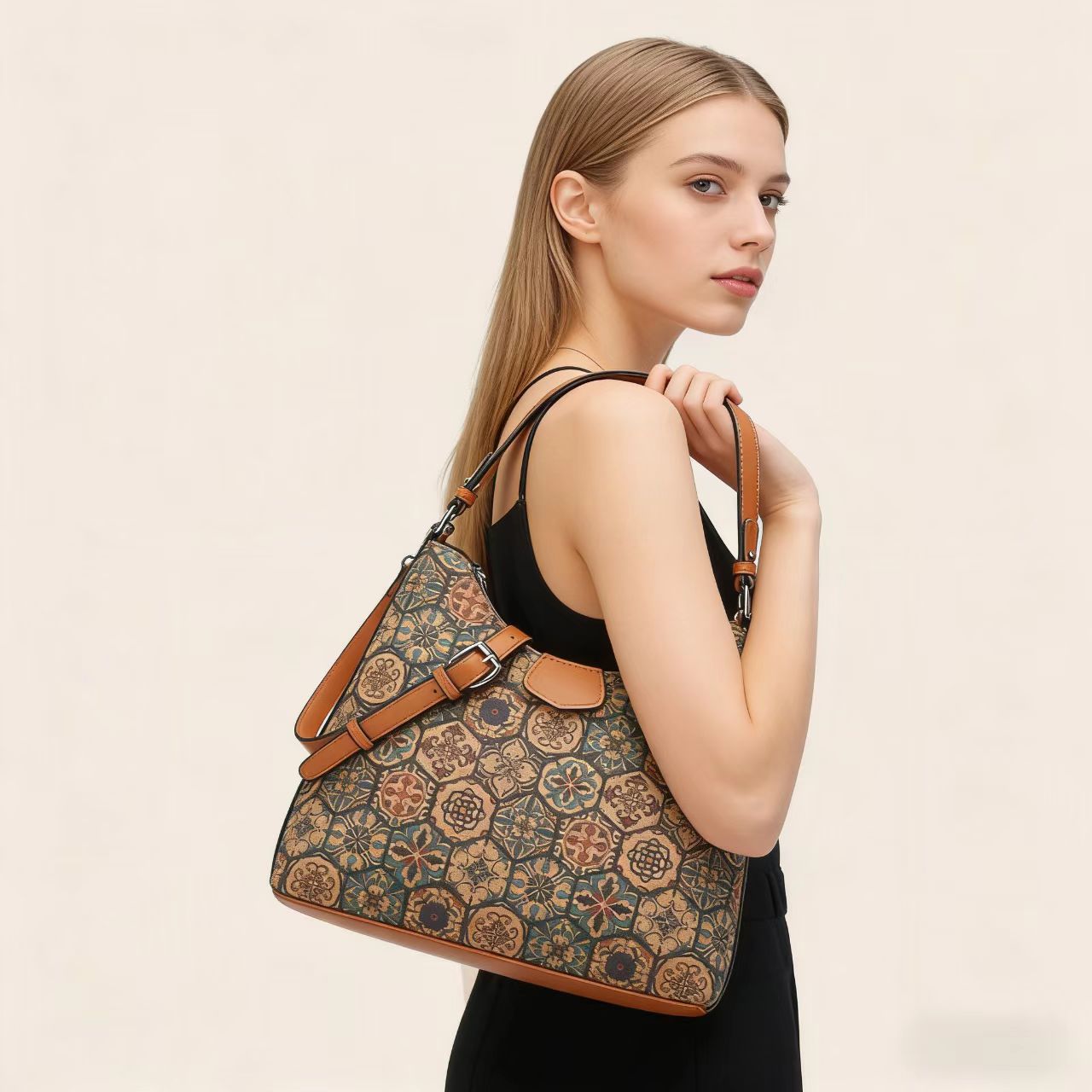 حقيبة يد من الفلين بنمط عرقي و - مراجعة Women'S Kipling Bags وسعره