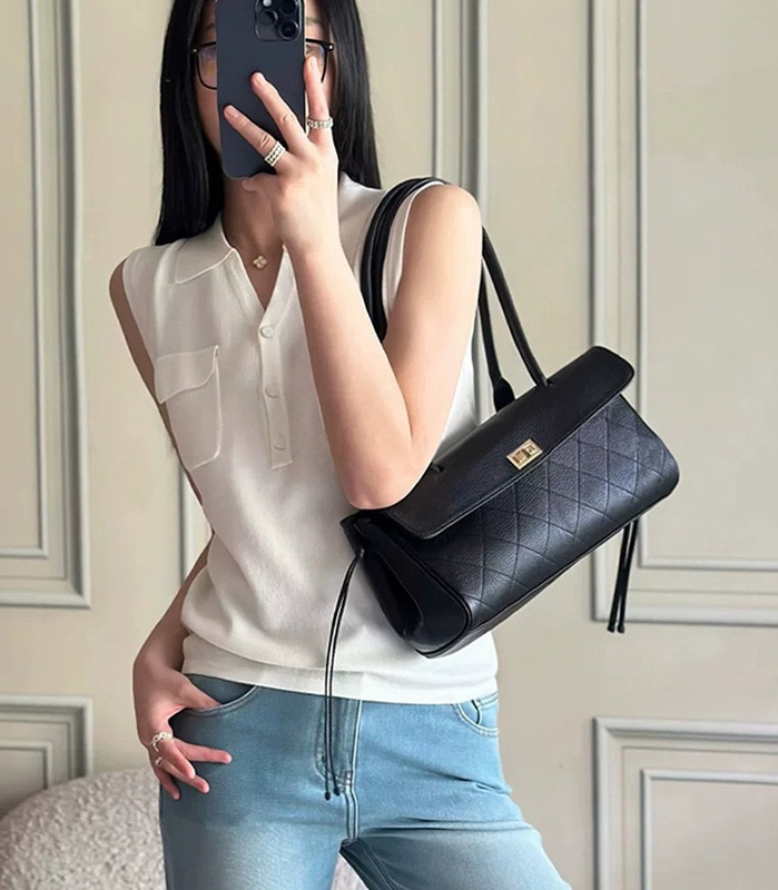 CLAREGQI 2026 حقيبة كتف نسائية - مراجعة Top Handle Structured وسعره